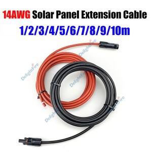 태양 연장 케이블 보트 해양 자동차 RV PV 시스템 용 여성 남성 커넥터가있는 단일 끝 주석 도금 구리 스트