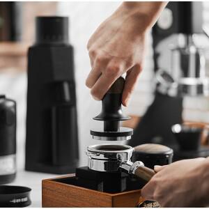 MHW-3BOMBER 30lb 정압 커피 탬퍼 53.35mm 에스프레소 플랫 로드 바리스타 액세서리 도구