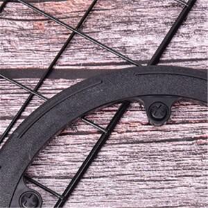 1개 로드 바이크 스프로킷 보호 - 체인 휠 프로텍터 크랭크 링 머드 커버 자전거 액세서리