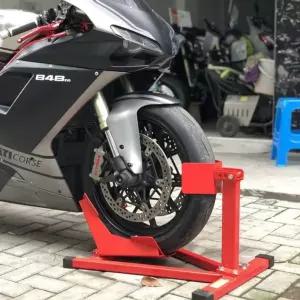 바이크리프트 프론트 스탠드 이동식 고정 바퀴 휠