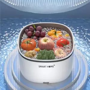 가정용 야채과일 초음파세척기 잔류농약 농산물 무선 야채 세척기 농약제거 식기 바구니