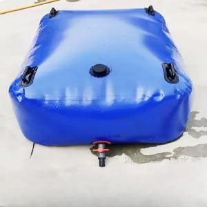 접이식 워터백 1톤 저장 2톤 물주머니 건설현장 농사 캠핑용 물 급수 물탱크 저수조 물통