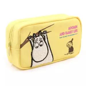 무민 여행 파우치 (옐로우) 파우치 소품가방 캐릭터 화장품