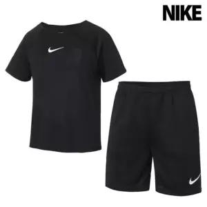 [백화점정품] 나이키 주니어 (키 104cm) 여아 남아 NK 드라이핏 아카데로 트레이닝 세트 상하복 블랙 DH948