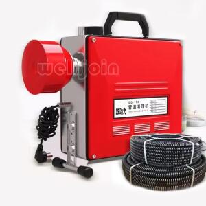 호환상품 150 전기 파이프 준설 기계 하수도 준설기 변기 바닥 배수구 가정용 수로 도구