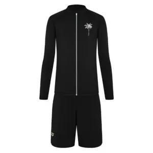 [백화점 정품] 25FW 아레나 코코스 남성 릴렉스핏 집업 래쉬가드 세트 A5BM1PC10BLK