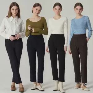 르오트 최초가 209700원 4SET LeOT 윈터 기모 하이웨이 팬츠 4종세트-사이즈 55~99까지1211630