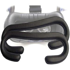 탐비 바이브 프로 페이스 쿠션 패드 폼 교체, PU 가죽 커버 탈착식 HTC VR용 인터페이스(페이스 2PC)