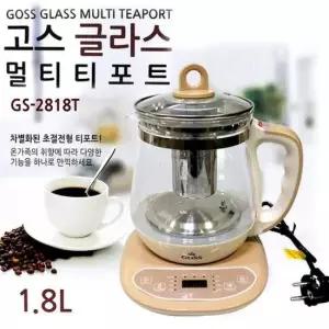 전기포트 IS-SA 고스 글라스 멀티티포트 GS-2818T