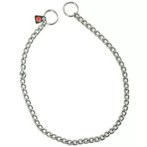 [마이모노샵][마이모노샵] 녹슬지않는 개 훈련 외출 스텐 체인 목줄 30cm 애완견산책 (16973864)