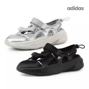 아디다스 오즈웨이브 샌들 블랙/실버