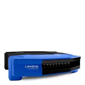 Linksys WRT 8포트 기가비트 스위치, Linksys WRT1900AC Wi-Fi 라우터와 함께 작동 (SE4008)