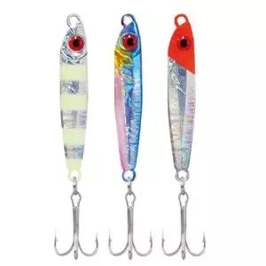 [마이모노샵][마이모노샵] 전갱이 고등어 삼치 낚시 라이트 홀로그램 메탈 지그 세트 (17172628)