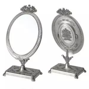 조명거울 데코거울 엔틱 미러 테이블거울 스탠드