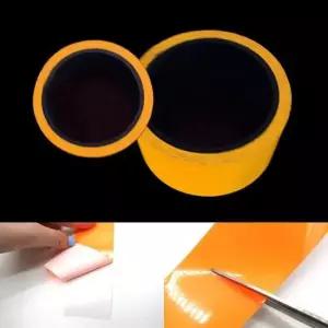 안전방지 형광 축광 야광테이프 주황 대형 5cm x 5m
