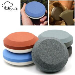 둥근 이중 그릿 연마석 도끼 날 연마기 수공구 전문