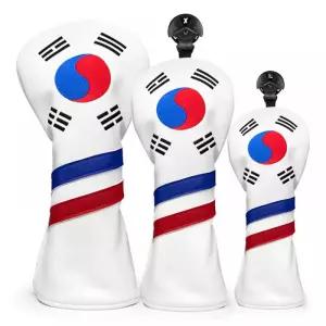 골프 드라이버 우드 유틸 태극기클럽커버 헤드커버