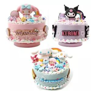 산리오 오르골 꾸미기 시나모롤 쿠로미 마이멜로디 피규어 어린이날 크리스마스 선물 쥬크박스 멜로디 학습