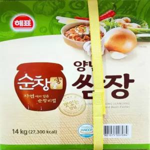 순창궁 양념 쌈장 14kg 지함 대용량 업소용 캠핑 고깃집쌈장 식자재 고기쌈장
