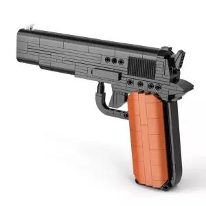 바니랜드 블럭건 카다 CaDA 콜트 M1911 권총 (C81012W) 장난감총
