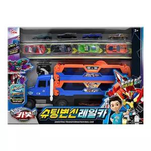 헬로카봇 슈팅 변신 레일카 45000 자동차 완구
