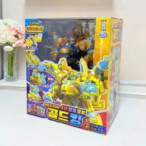 고고다이노 4단합체로봇 골드킹