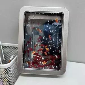 금붕어 틴케이스 일본 감성 케이스 사진 반지 귀걸이 악세사리 쥬얼리 수납함 보관함 정리 박스 통 케이스