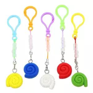 암모나이트 야광 비즈 키링 (행사용)(10인)