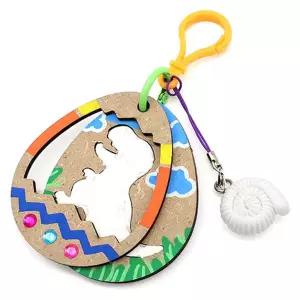 내가 깨우는 공룡 암모나이트 화석 키링(4인)