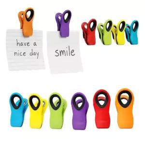 컬러 자석 클립 다용도 마그넷 집게 세트 6P