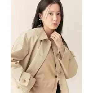 로엠 숏 트렌치 코트RMJTF23R11 125953