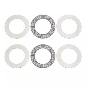 LT Easiyl 2PCS 스러스트 니들 롤러 베어링 와셔 NTA2031 1-1/4 보어 1-15/16인치 인접 기계 부품용