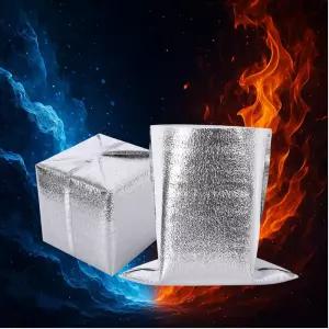 다양한 사이즈 은박 보온 보냉팩 간식 도시락 보관용