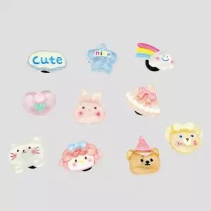 신꾸 하트 신발꾸미기 부자재 신발 액세서리 신발장식