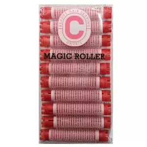 미용실 비용부담 셀프 파마용 매직롯드 10P 레드 4호