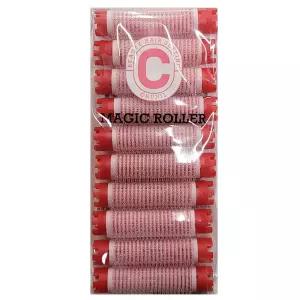 미용실 비용부담 셀프 파마용 매직롯드 10P 레드 1호