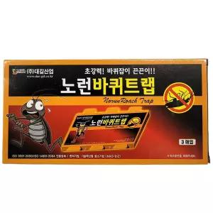 유인효과 뛰어난 초강력 끈끈이 바퀴벌레용 3매 5개