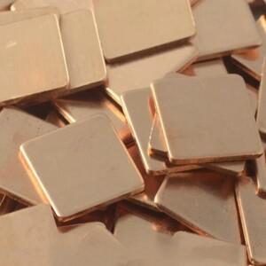 10pcs 15mm x 노트북 방열판 구리 시트 그래픽 카드 냉각 실버 교체 0.1mm -3mm