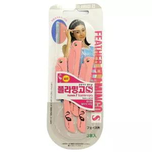 편리한 접이식 타입 안전가드 눈썹 수정 면도기 3입