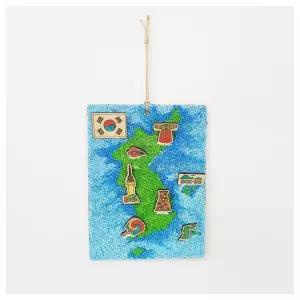 창의교구- 우리나라 팔도강산 지도 만들기 1인용 올인원구성