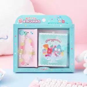 산리오 비즈스트랩 포카 다이어리-한교동