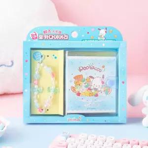 산리오 비즈스트랩 포카 다이어리-포차코
