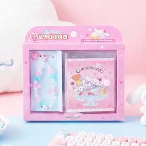 산리오 비즈스트랩 포카 다이어리-시나모롤