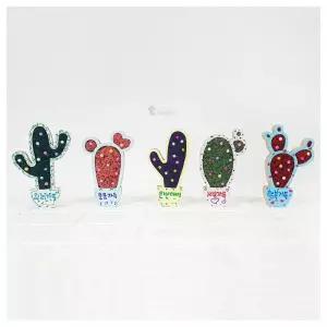 미술교구- 콜크클레이 우드 선인장 만들기 5인용 실습교구