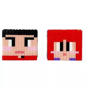 창의교구- 디폼 블럭 오빠 오빠와 동생 저금통 만들기 1인용 2종 택 1