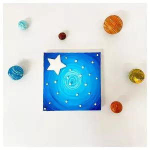 창의교구- 유화 캔버스 지점토 액자 만들기 4인용