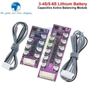 1.2A BMS 3S 4S 5S 6S 18650 리튬 배터리 액티브 이퀄라이제이션 보드 리튬이온 LiFePo4 밸런서 에너지 전