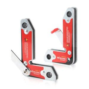 마그네틱 용접 정착물 90도 강한 직각자 용접자 브라켓 용적 삼각 브래킷 공구 SKL