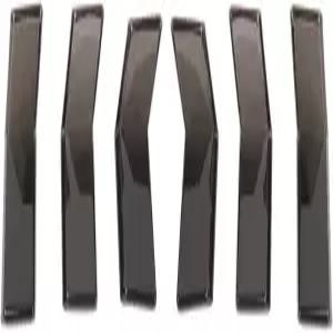 포드 머스탱 2024용 DSWSQ 테일 라이트 램프 가드 트림 커버 2025 렌즈 리어 장식 스티커 스모크 블랙