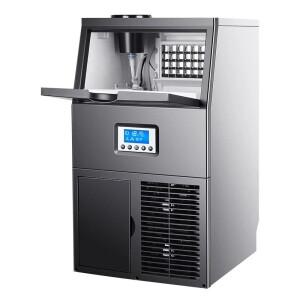 45kg 제빙기 상업용 기 밀크 티 샵 대형 아이스 큐브 가정용 자동 얼음 분쇄 HZB-68F 만들기